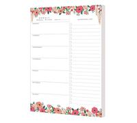 60 Sheets Weekly Meal Planner, Tear off Meal Planner and Shopping List, Weekly Magnetic Notepads, Magnetic Shopping List Pad for Fridge, Food Planning and Convenient Shopping