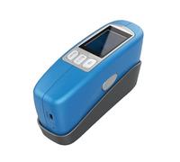 60° Small Aperture Glossmeter Gloss Measuring Instrument, Single Angle Portable Gloss Tester Meter with Measuring Range 0-1000GU for Paint & Ink Coating Electroplating Plastic,Blue
