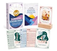 60 Somatic Exercise Cards with Guide, Mind Body Practice Deck with Breathwork, Mindfulness, Grounding and Gentle Movement Exercises for Adults, Daily Wellness, Reflection, Body Awareness and Self Care
