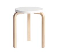 60 Stool Birch/ White