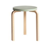 60 Stool Green/ Birch