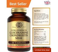 60 Tablets of Gluten-Free Glucosamine Chondroitin for Enhanced Cartilage Support
