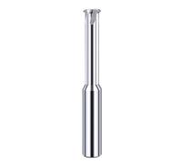 60° Tungsten Carbide Single Tooth Spiral Milling Cutter Thread Mill Metric Router Bit for Steel Aluminum End Mill CNC Tool(M8x1.25 Aluminum)