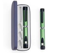 60 Unit Peptide Pen, Research Reusable Peptide Pen Injector with Protect Case, Clear Scale Design, Universal Compatibility for 3ml Cartridges (Green)