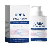 60% Urea Cream - 100g Urea Foot Cream For Cracked Heels And Dry Skin - Urea Cream 60 Percent For Feet And Hand - Maximum Strength Deep Moisturizing Cracked Heel Repair Cream For Foot And Body Care