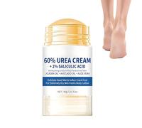 60% Urea Cream for Cracked Heels & Dry Skin Care - Fast Absorbing, Non-Greasy Moisturising Formula with Jojoba Oil, Avocado Oil, Aloe Vera & 2% Acid to Exfoliate & Soften Rough Feet, Hands (40g)