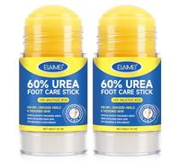 60% Urea Cream with 2% Salicylic Acid, Urea Foot Cream Stick for Cracked Heels, Calluses and Rough Skin, Portable Heel Balm Stick Foot Moisturiser Fast-Absorbing & Non-Greasy 40 g X 2 Pack