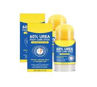 60% Urea Foot Care Stick with 2% Salicylic Acid, Foot Balm Stick for Dry Rough Cracked-Looking Heels, Targeted Moisturizing Care for Feet, Elbows, Knees & Hands, 1.41 oz(Coconut 2pcs)