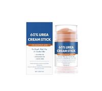 60% Urea Foot Cream Stick: Effectively repairs cracked heels, elbows, and knees. Softens dead skin and moisturizes. Contains 2% Salicylic Acid + Coconut Oil and Tea Tree Extract
