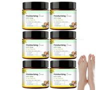 60% Urea Moisturizing Cream with Tea Tree Oil, FastAbsorbing Non-Greasy Dry Skin Cream for Hands Feet Knees Heels, Long-Lasting Hydrating Skin Care Creams for Rough Skins, Skins relieved Creams (6PCS)