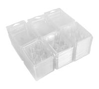 60 Wax Melt Containers-6 Cavity Clear Empty Plastic Wax Melt - Clamshells for Tarts Wax Melts.