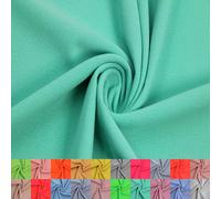 60" Wide ITY Moss Crêpe Poly Spandex Fabric, 215 GSM - Stretch Knit Material by The Yard for Sewing, Apparel & DIY Crafts