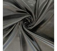 60" wide Liquid Satin Dress Fabric Black - per metre