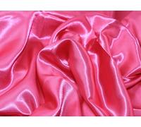 60" wide Liquid Satin Dress Fabric Cerise Pink - per metre