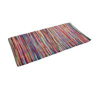 (60 x 180cm) Allure Handmade Chindi Rag Rug from Recycled Fabrics