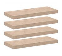 Vidaxl Floating Shelves 4 Pcs 60X23.5X4 Cm Engineered Wood