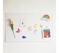 60 x 40 cm Large Pinboard, Photo Pinboard Felt, Cork Board made of Felt, Memo Boards with Pins, Vision Board, Felt Pinboard Self-Adhesive for Office, School, Living Room, Kitchen Wall Decoration