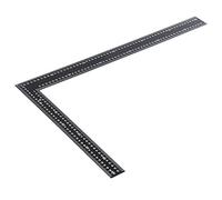60 X 40CM STEEL TRI FRAMING SET SQUARE RIGHT ANGLE STRAIGHT EDGE L RULER 600MM x 400mm