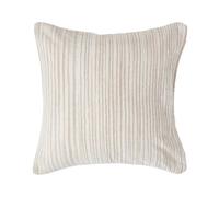 Cotton Chenille Tie Dye Cushion Cover Homescapes Beige 60cm x 60cm