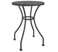 (? 60 x 72 cm) vidaXL Garden Table Expanded Metal Mesh Anthracite Table Ø 60x72 cm/Ø 80x72 cm