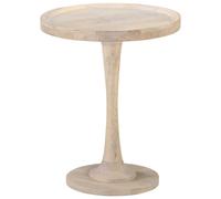 vidaXL Side Table Ø60x75 cm Solid Mango Wood
