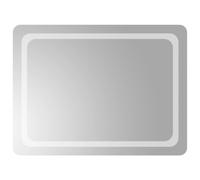 (60 x 80 cm) vidaXL LED Bathroom Mirror Washroom Wall-mounted Light up Mirror Multi Sizes