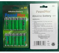 60 x AA PoundMax Alkaline Batteries 1.5V MN1500 RG6 Long Lasting- High Quality
