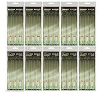 60 X Hair Rigs 12lb Braid Barbless Size 6 8 10 Carp Fishing Wholesale
