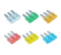60 x Micro3 Blade Fuse Assortment Pack Kit 5A 10A 15A 20A 25A 30A Auto Car Van Bike