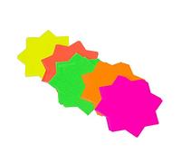 THE ART BOXARTBOX 15x15cm Fluorescent Stars (Pack of 20), 6218