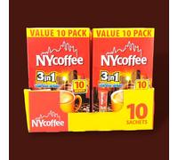 60 x NY Coffee 3-in-1 white coffee with sugar Sachets (60 Sachet in Total) 10 Sachet x 6 pack white coffee