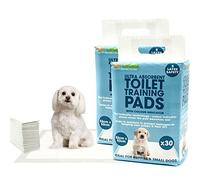 60 X Ultra Super Absorbent Puppy Pads Training Pads with 5 LAYER SAFETY Dog Toilet Pads Pee pads for Dogs (53 X 53CM) Small Dog Training Puppy Pads (60 Pads (2 Packs))