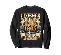 60 Year Old Legend since December 1965 60th Birthday Men Dad Sweatshirt