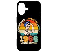 60 Year Old Legendary Since 1966 Awesome 60th Birthday Women Case for iPhone 17