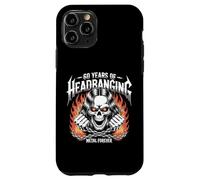 60 Years of Headbanging Skull Chains Metal Forever Case for iPhone 11 Pro