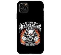 60 Years of Headbanging Skull Chains Metal Forever Case for iPhone 11 Pro Max