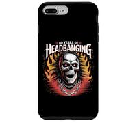60 Years of Headbanging Skull Red Eyes Flames Case for iPhone 7 Plus/8 Plus