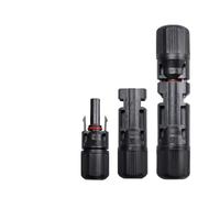 600/400/200/100/10Pcs Solar Panels Connectors Kit, PV Plug 1000V DC 30A, for Photovoltaic MC Cable 2.5/4/6mm²(200pcs(100pairs))
