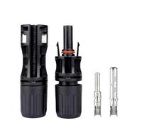 600/400/200/100/40/20/10 Pcs Photovoltaic Solar Connector Kit 1000V 30A Panel Solor Connectors for PV/MC Cable 2.5/4/6mm2(400pcs)