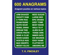 600 Anagrams: Anagram puzzles on various topics