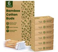 600 Bamboo Cotton Buds | 100% Eco-Friendly Biodegradable | Cotton Buds Bamboo |