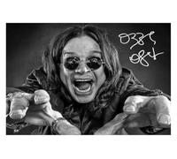 (600) Black Sabbath Ozzy Osbourne Music Legends Signed A4 Photograph (21 X 297 CM) Art Work Wall Art Display (REPRINT) #####