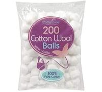 600 Cotton Tree Cotton Wool Balls 3 Packs of 200