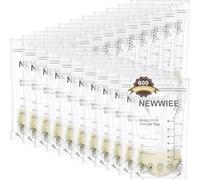 600 Count Breastmilk Storage Bags 7oz Breast Milk Bags for Breastfeeding Self Standing Breastmilk Storing No Leak Double Seal Freezer Storage for Refrigeration and Freezing(Gray)