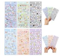 600+Cute Mini Puffy Stickers - Small 3D Tiny Stickers for Kids & Adults Decorative Stickers for Phone Case Notebook Scrapbook Crafting & Gifting