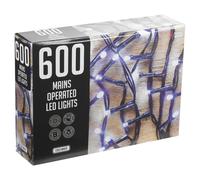 (600 Lights , Cold White ) Multi Function Lights | Christmas Led Decoration