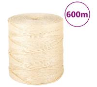 (600 m) vidaXL Rope Jute String Hemp Rope Twine String for Cat Scratching 100% Sisal