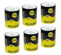 600 Maxell CD-R 700mb 80Min 52x Blank Recordable Discs Data Music In Shrinkwrap