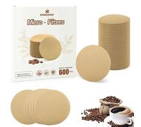 600 Pack 64mm Coffee Filter Papers, Compatible with AeroPress