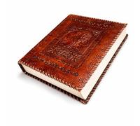 600 pages massive leather journal | tree of life journal | big leather sketchbook | handmade journal | leather grimoire | leather notebook| book of shadows | writing leather notebook 10 x 13 inches